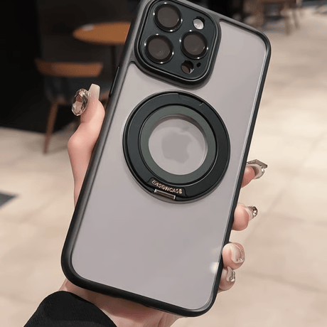 [FM067] マグセーフケース iphone16 pro ケース クリアケース スタンド付き カメラ保護 iphone ケース 人気