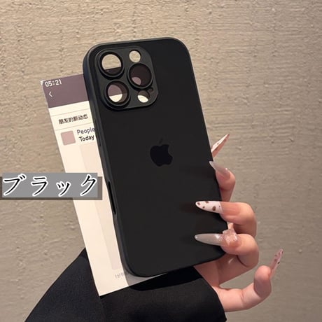 [FM184]  iphone 17/air ケース おしゃれ マット ガラス iphone16/16plus ケース 人気 おすすめ
