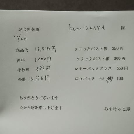 Kurotamaya様  ジェスモナイト はさみ コースター たわし アロマワックス