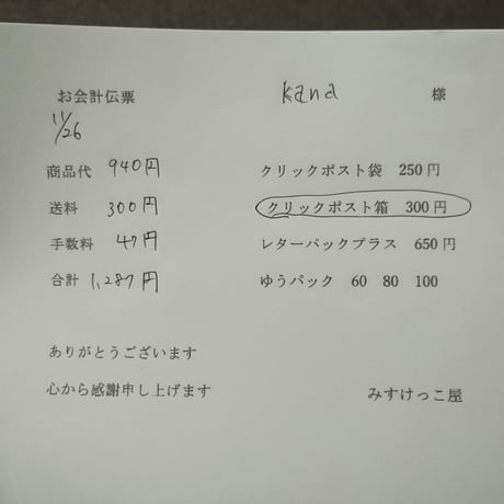 Kana様  焼き菓子