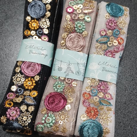 Yukirin様 インド刺繍リボン