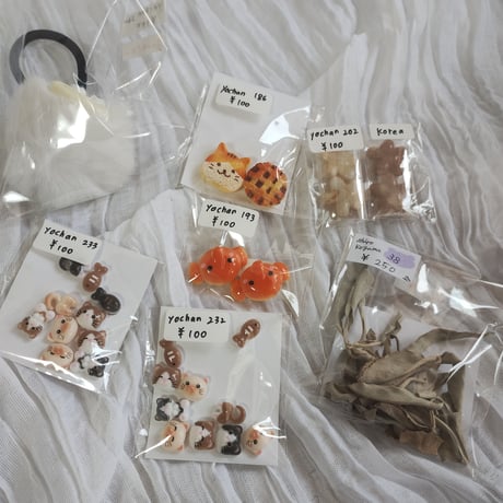 guratan様  ドライフラワー キャンドル アクセサリー ポーチ