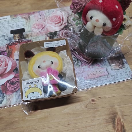 Nanase suzu様 ぬいぐるみ お花 デザインペーパー