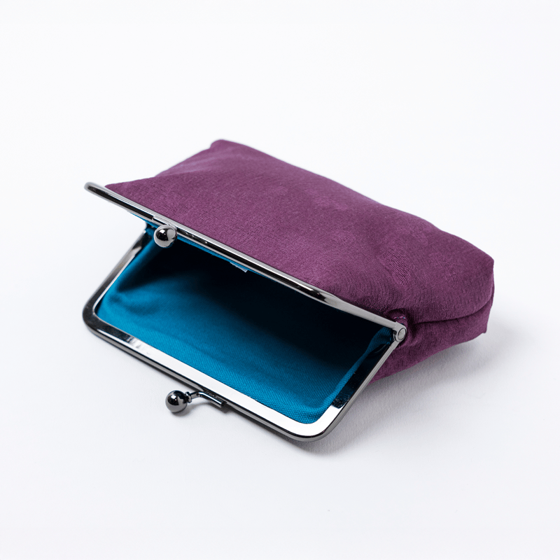 黄櫨染のがま口財布（京都御苑・オンライン限定） | 楽羽亭 江一商店