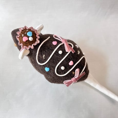 1/1ドブネズミぬいぐるみ  バレンタインネズミ