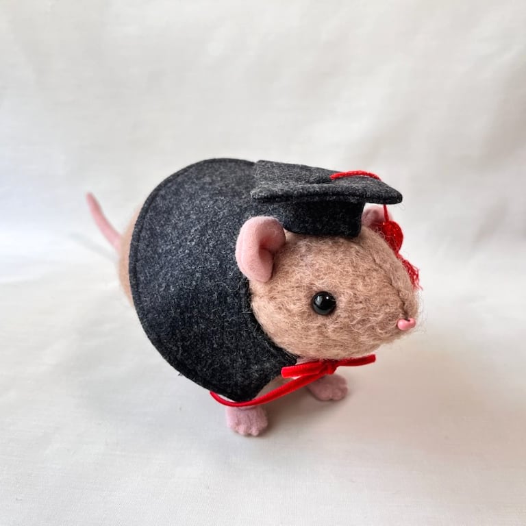 ネズミ　桃色のネズミ　作家　作家様　ハンドメイド　ぬいぐるみ ATC ねずみのぬいぐるみ＆着ぐるみコレクション – ネイチャー