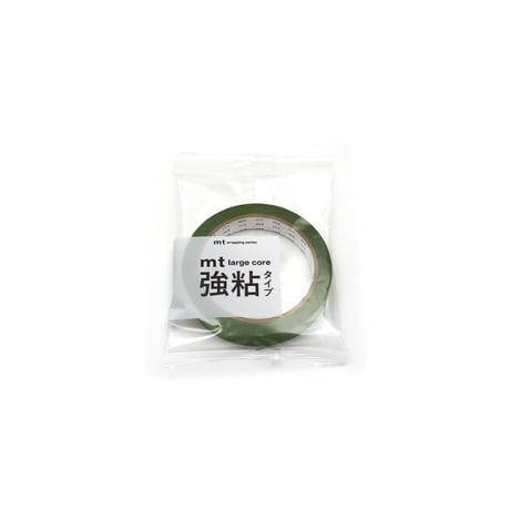 mt large core 和紙 マットオリーブグリーン 強粘着
