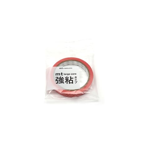 mt large core 麻の葉・朱赤 強粘着