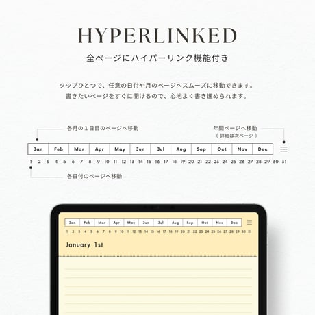 罫線ノート┊︎6色セット┊︎シンプルノート┊︎デジタルジャーナル┊︎リンク付き