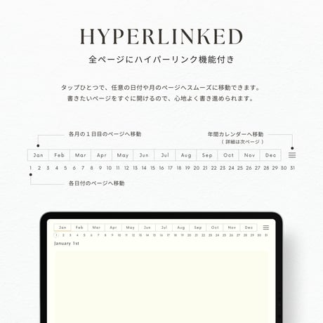 無地ノート┊︎6色セット┊︎ノート┊︎デジタルジャーナル┊︎リンク付き