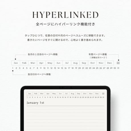 罫線ノート┊︎6色セット┊︎シンプルノート┊︎デジタルジャーナル┊︎リンク付き