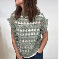 Color Mix knit tops
