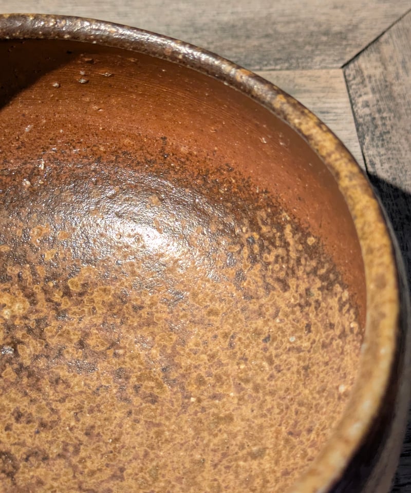 備前焼 人間国宝 金重陶陽 水次 　現存大珍品 茶道具 木箱 1064 備前焼 人間国宝 金重陶陽 水次 現存大珍品 茶道具 木箱 1064