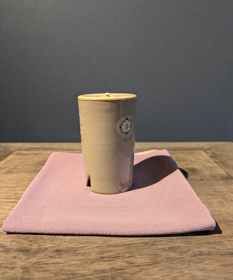 狂言袴茶器 時代箱・仕覆付き | ギャラリー和（なごみ）