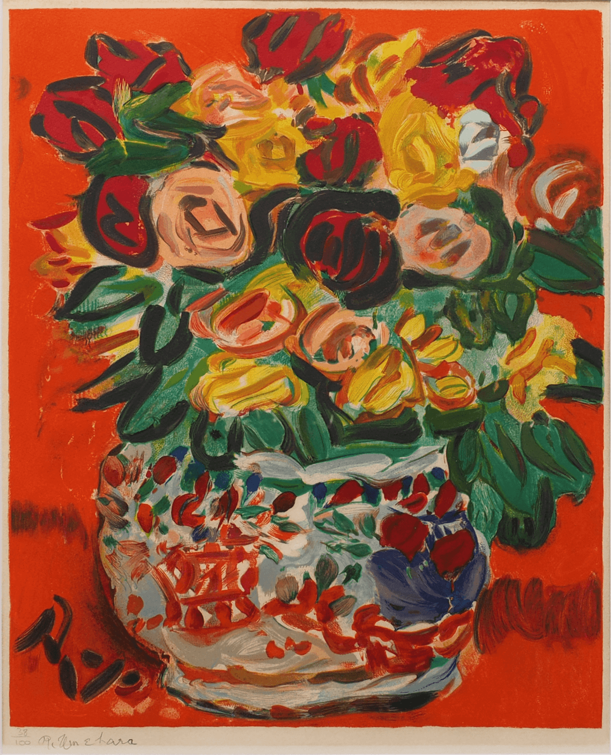 薔薇（梅原 龍三郎）