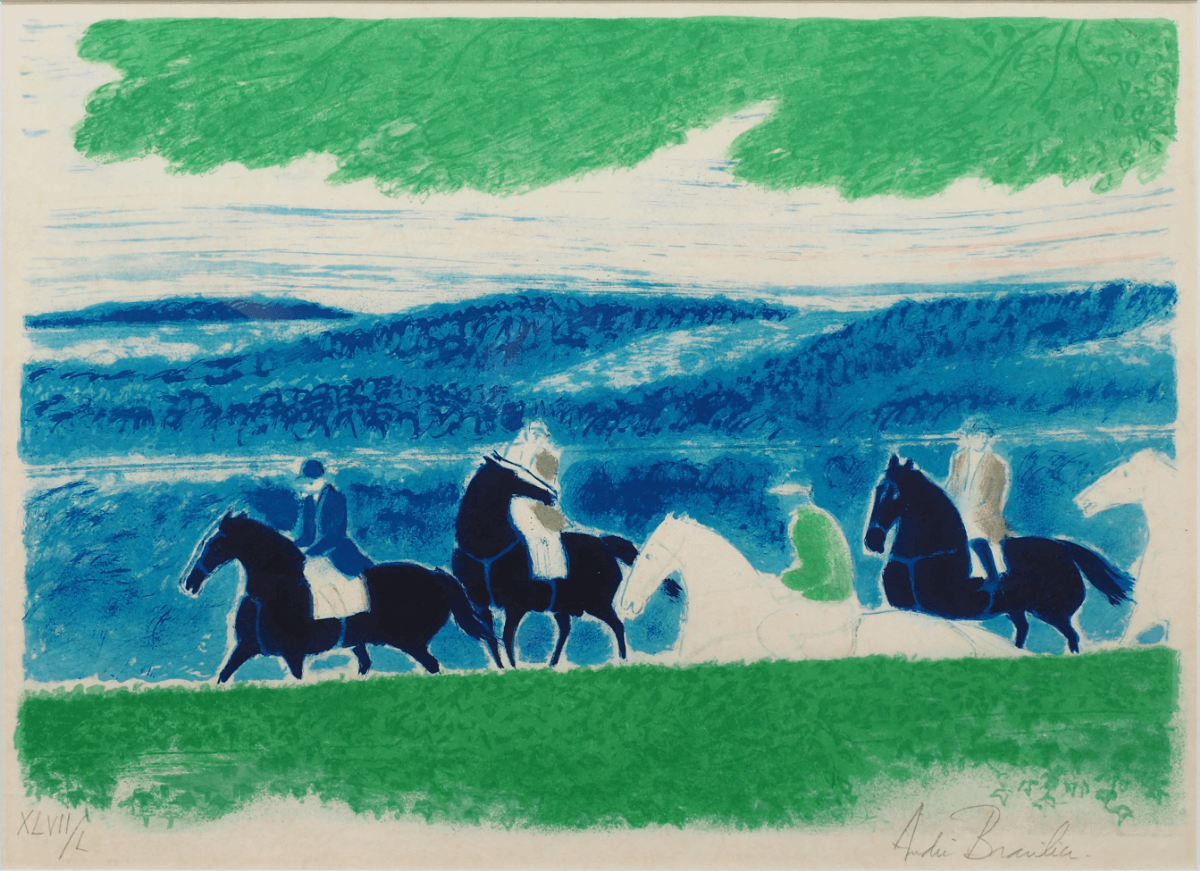 ルペーニュの騎馬行進（アンドレ・ブラジリエ）