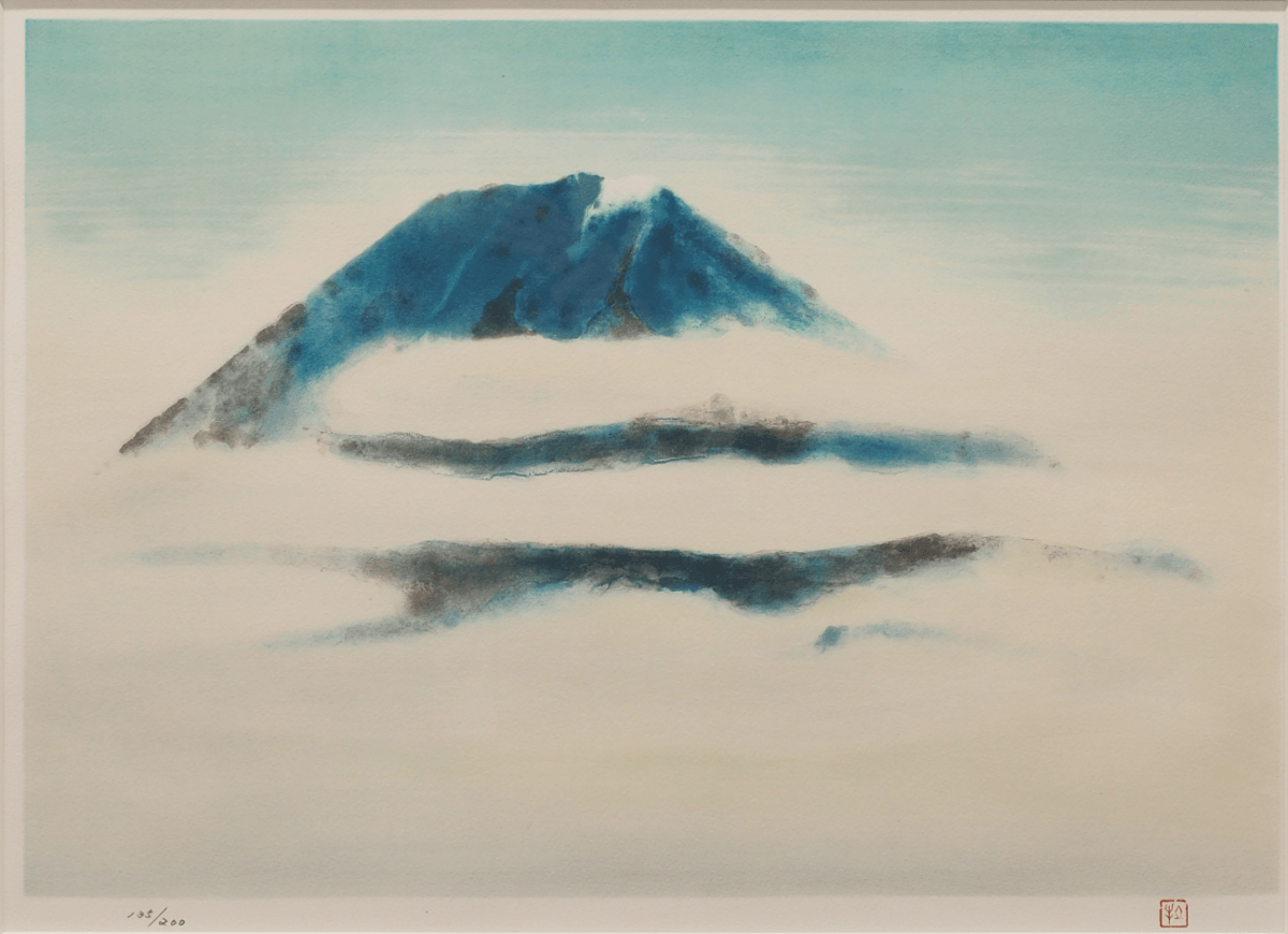 山中湖富士（奥村 土牛）