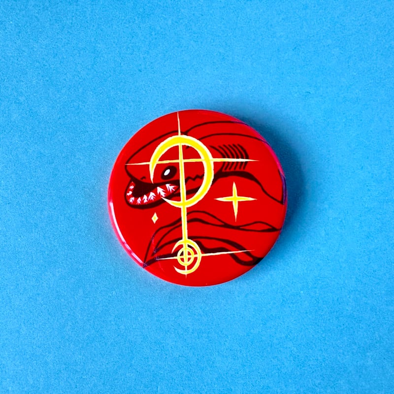 ナナイロ缶バッジ（44ミリ•全7種） | やまさんげ本舗深海支店