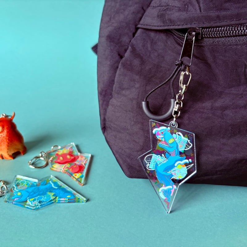 イナヅマ型アクリルキーホルダー（全3種） | やまさんげ本舗深海支店