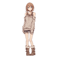 立ち絵「お姉さん」【IRIAM対応】