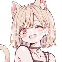 SNSアイコン「猫耳×女の子④」（１点限り）