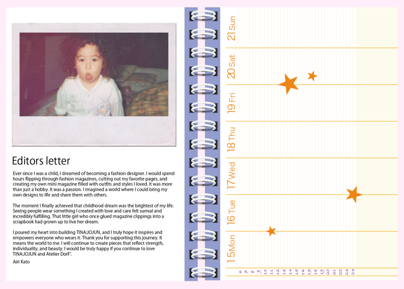 2026 Diary | Atelier DorF'