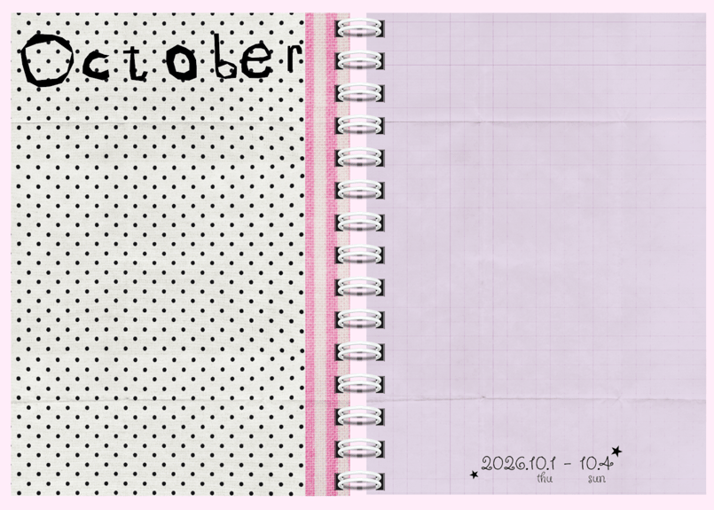 2026 Diary | Atelier DorF'