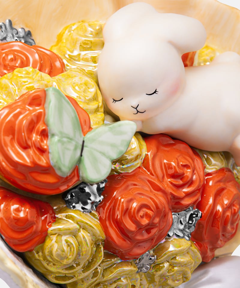 Bouquet [Yellow] | Flower Rabbits Decanter フラワー