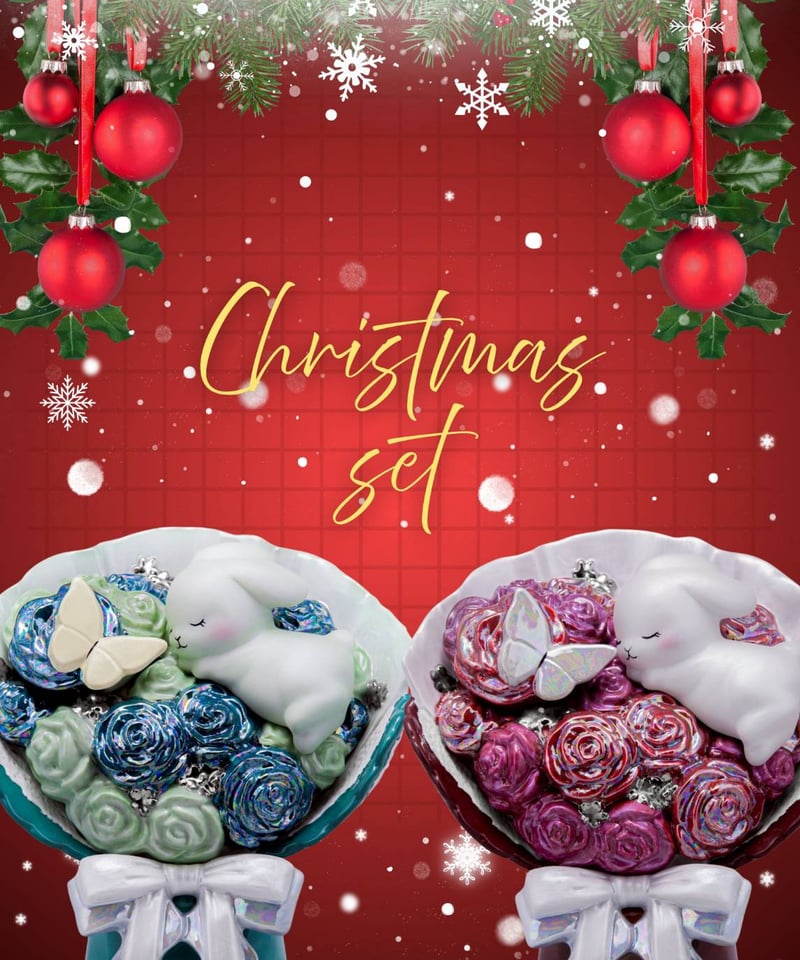 Flower Rabbits Decanter フラワーラビッツデキャンタ