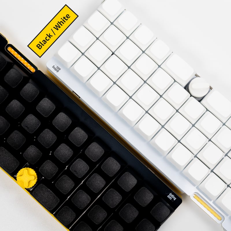 自作キーボードキット dotmatrix40 黒 dotmatrix40 | dotting dots