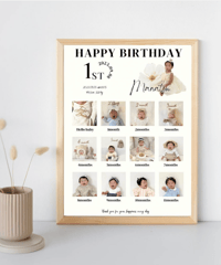 birthday poster