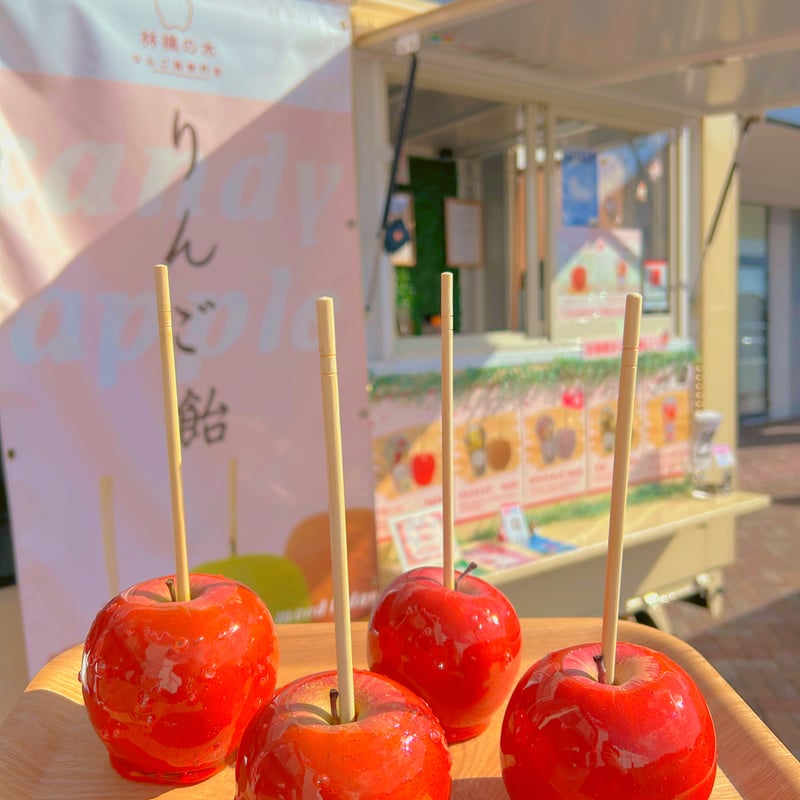 りんご飴お得4個セット | 林檎の木