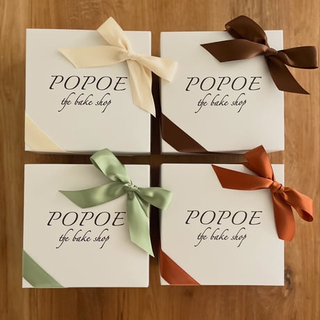 POPOE クッキーアソート4種ギフトボックス入り