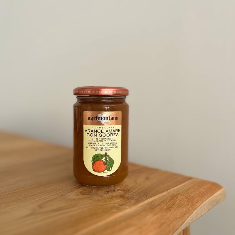 アグリモンタナ オレンジマーマレード エクストラジャム 330g