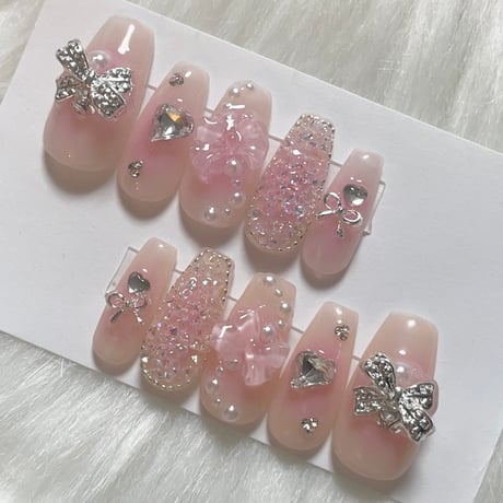 うるちゅるワンホンチークネイル♥