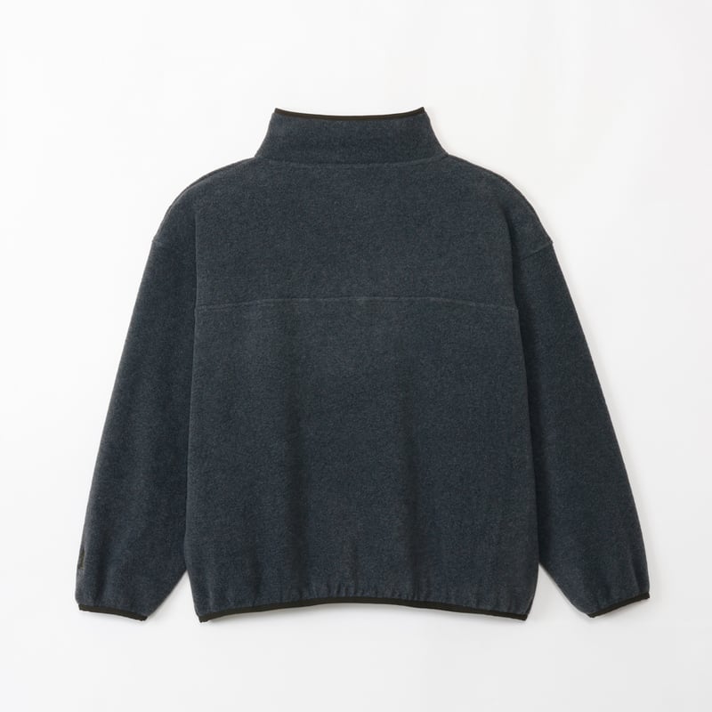 Holiday Halfsnap Fleece / Charcoal | newapproac