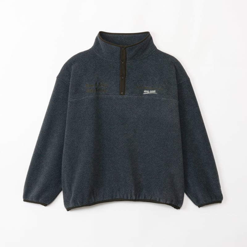 トップス 4seasons tokyo Holiday Halfsnap Fleece Holiday Halfsnap Fleece / Charcoal | newapproac