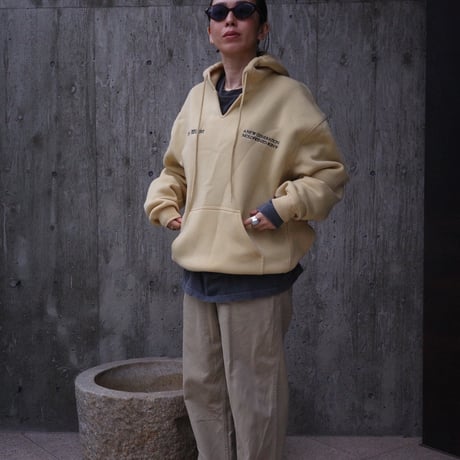 A NEW GENERATION "After Winter" Hoodie / Honey Beige