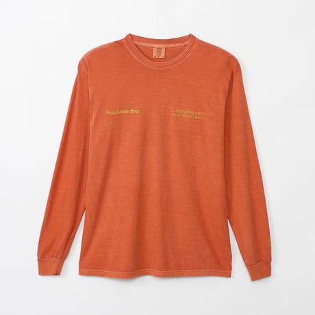 A NEW GENERATION "LongSummerDays" L/S TEE/ヤン