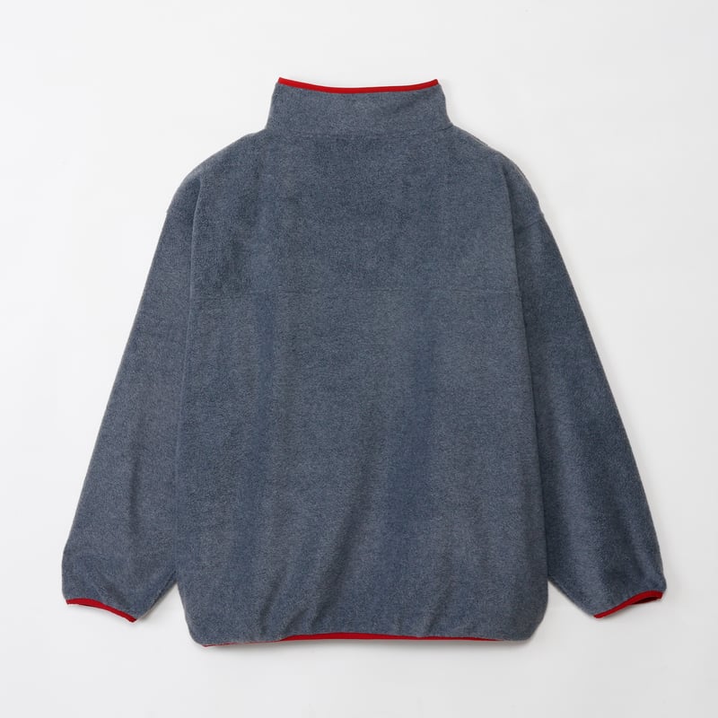 Holiday Halfsnap Fleece /GRAY | newapproachstore