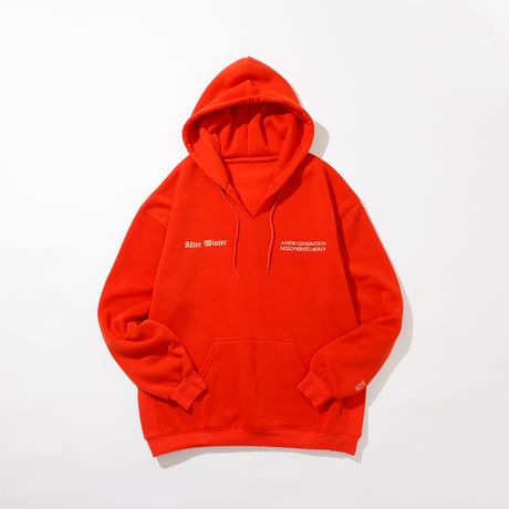 A NEW GENERATION "After Winter" Hoodie / Tomato