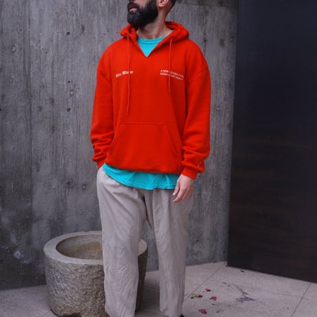 A NEW GENERATION "After Winter" Hoodie / Tomato