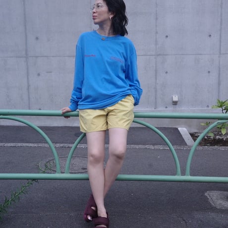 A NEW GENERATION "LongSummerDays" L/S TEE/ロイヤルカリブ