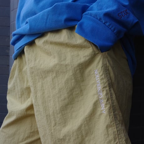 A NEW GENERATION "LongSummerDays" SHORTS/イエロー