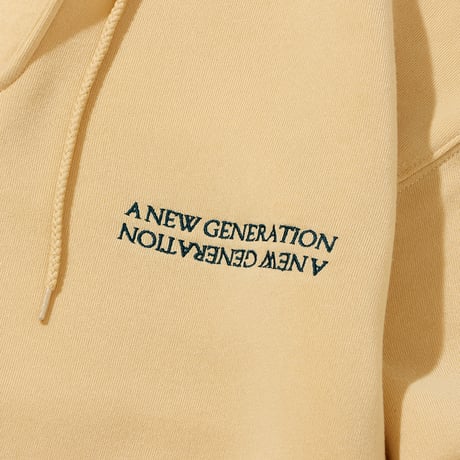 A NEW GENERATION "After Winter" Hoodie / Honey Beige