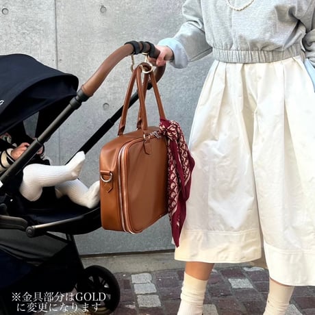 restocked Mothersbag　CAMEL