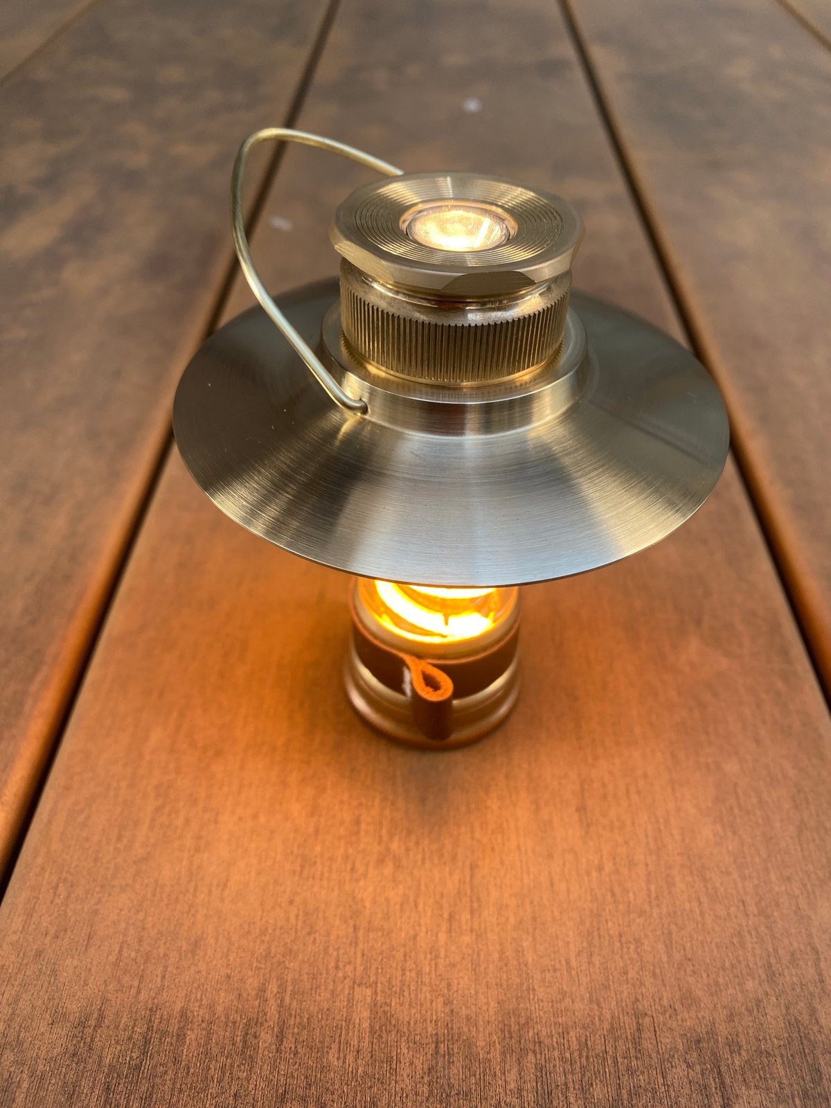 ベアボーンズ リビング　エジソン ライトスティック　シェード付き　① セット品』ベアボーンズエジソンライトスティック＋ランタン