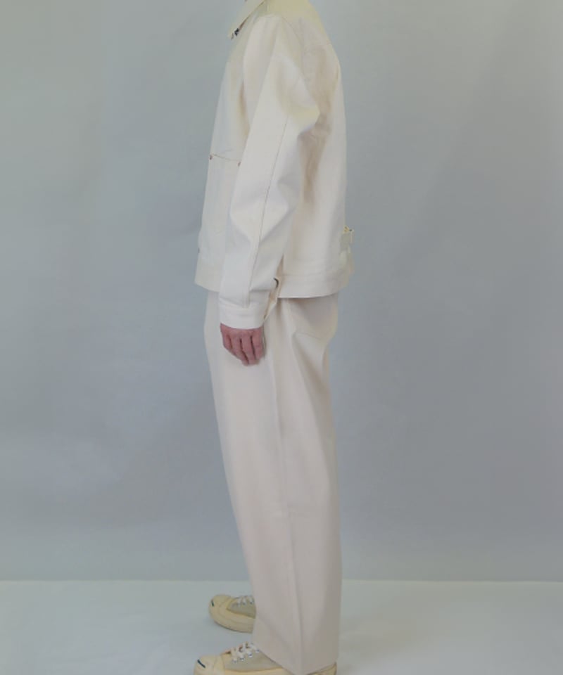 Smile pants wide tapered 11oz twill Kinari | ON