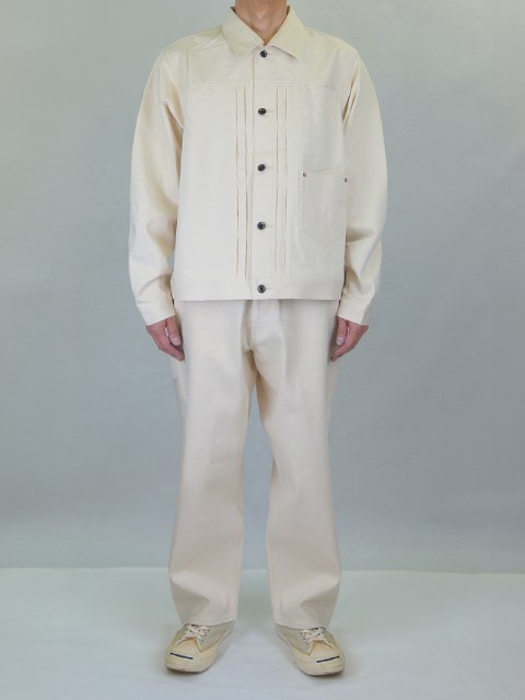 KinaRiページ♡ Smile pants wide tapered 11oz twill Kinari | ON