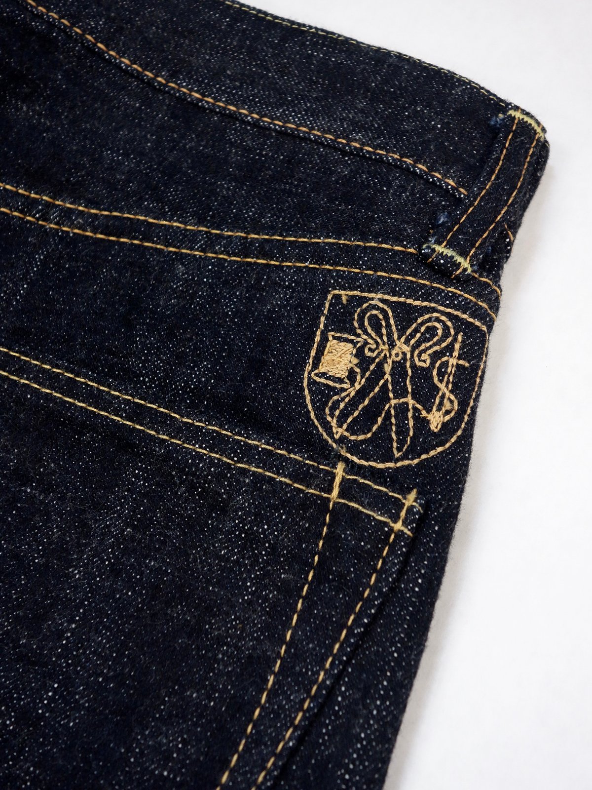 1st-yoshi-lot442 Straight 14oz selvedge denim i